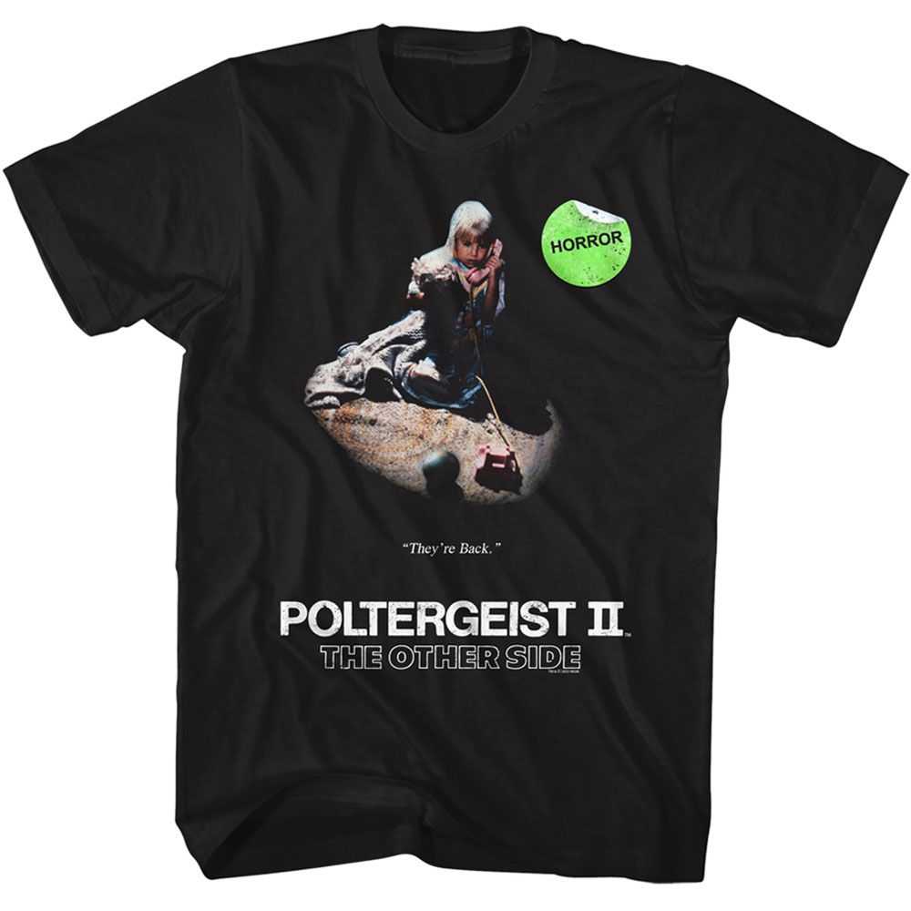 Poltergeist - POLTERGEIST VIDEO CASSETTE COVER Adult Shirt