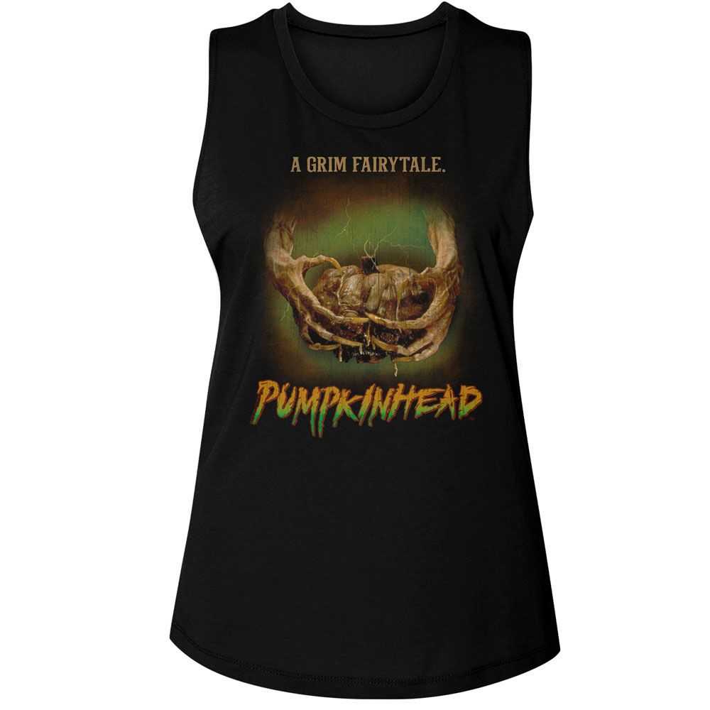 Pumpkinhead - PUMPKINHEAD CLAWS HOLDING A NASTY PUMPKIN Adult Shirt