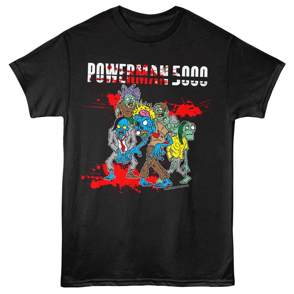 Powerman 5000 - POWERMAN 5000 ZOMBIES Adult Shirt