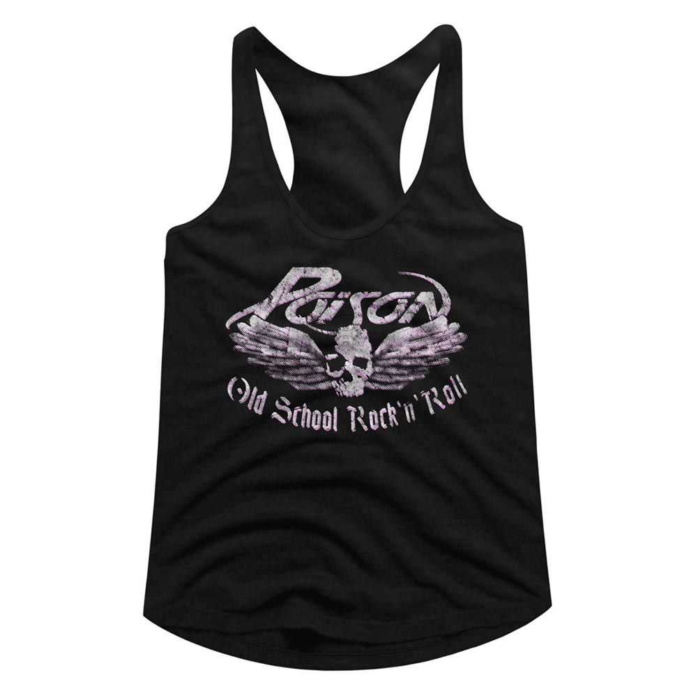 Poison - OLD SCHOOL ROCK N ROLL Adult Shirt