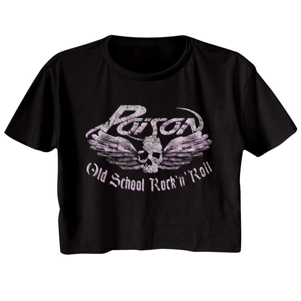 Poison - OLD SCHOOL ROCK N ROLL Adult Shirt