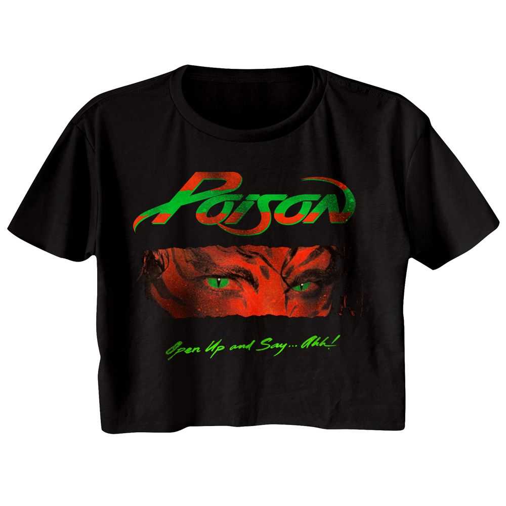 Poison - OPEN UP AND SAY AHH Adult Shirt