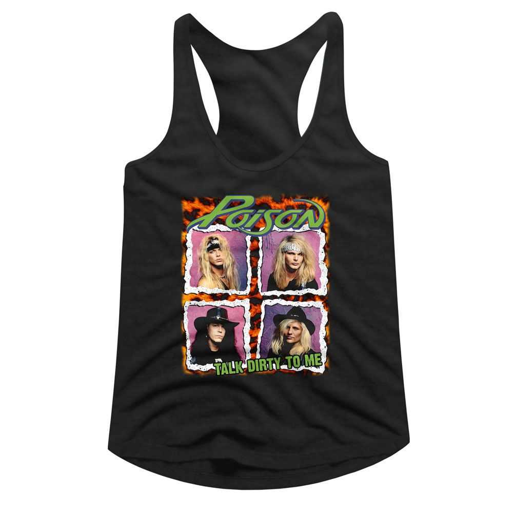 Poison - POISON SQUARES Adult Shirt