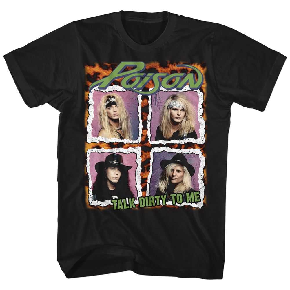 Poison - POISON SQUARES Adult Shirt