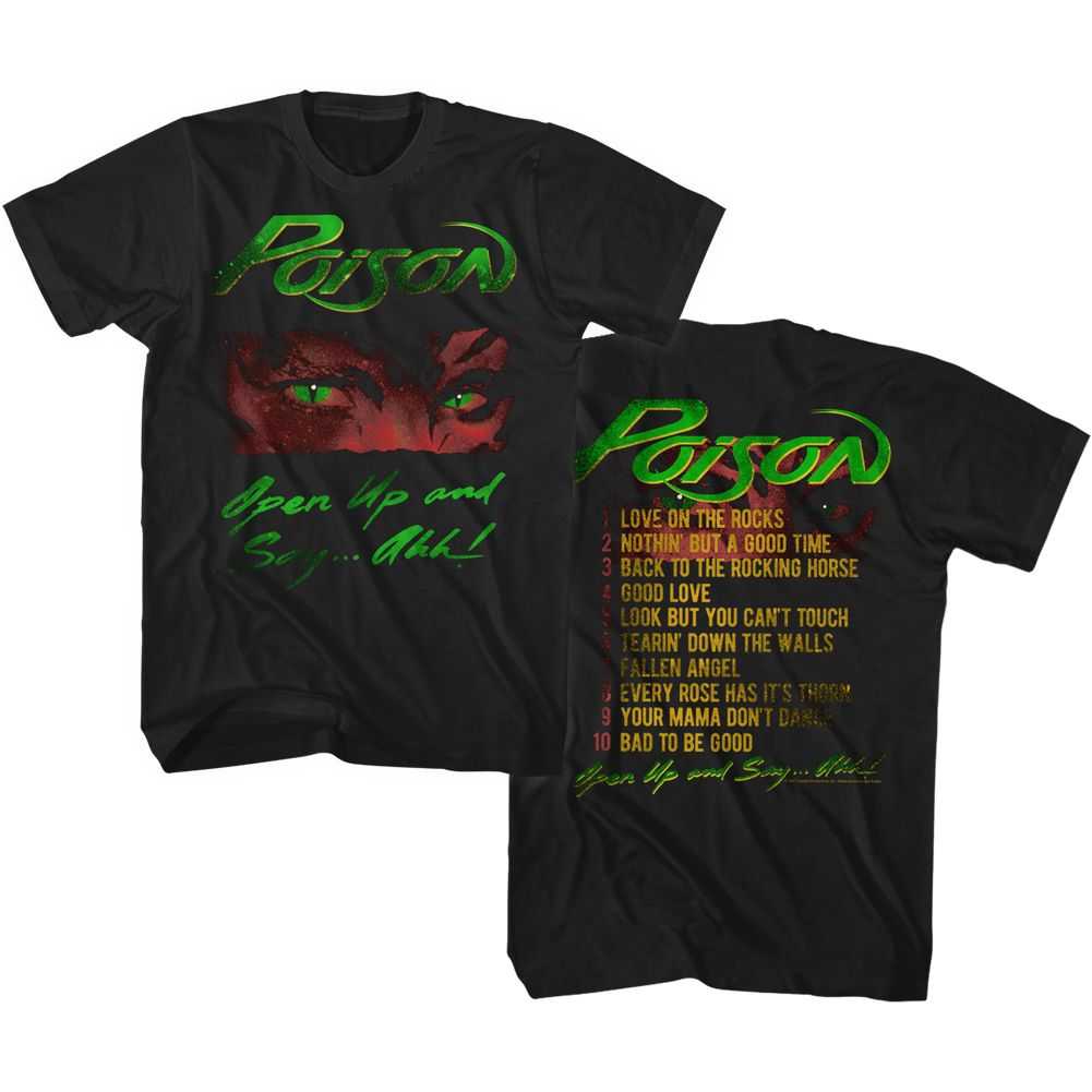Poison - OPEN UP Adult Shirt