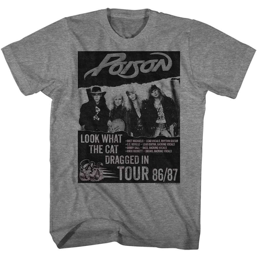 Poison - LOOK WHAT TOUR Adult Shirt