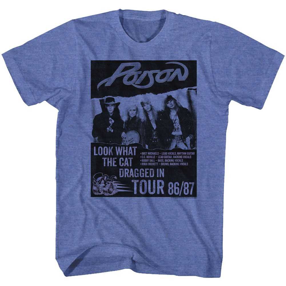 Poison - LOOK WHAT TOUR Adult Shirt