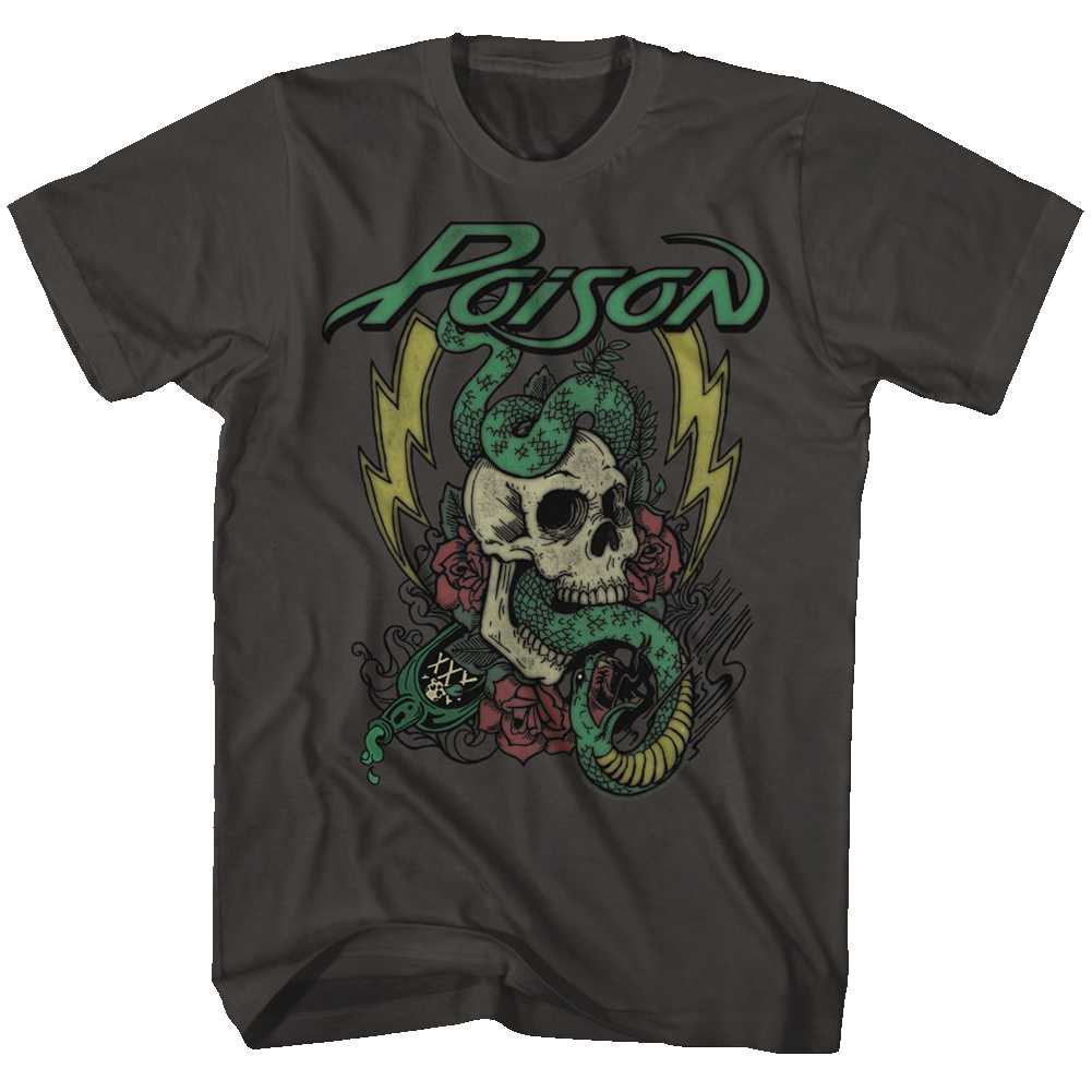 Poison - COLORED TATTOO Adult Shirt