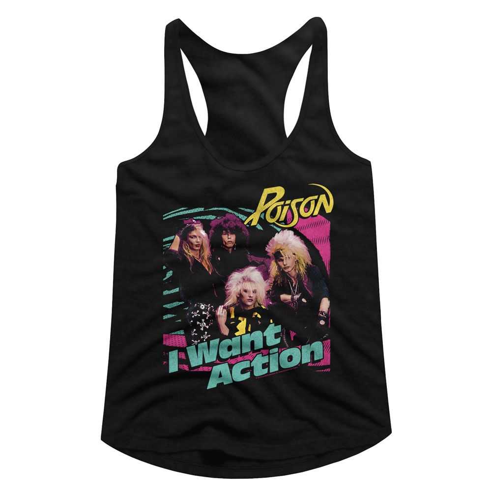 Poison - BRIGHT ACTION Adult Shirt