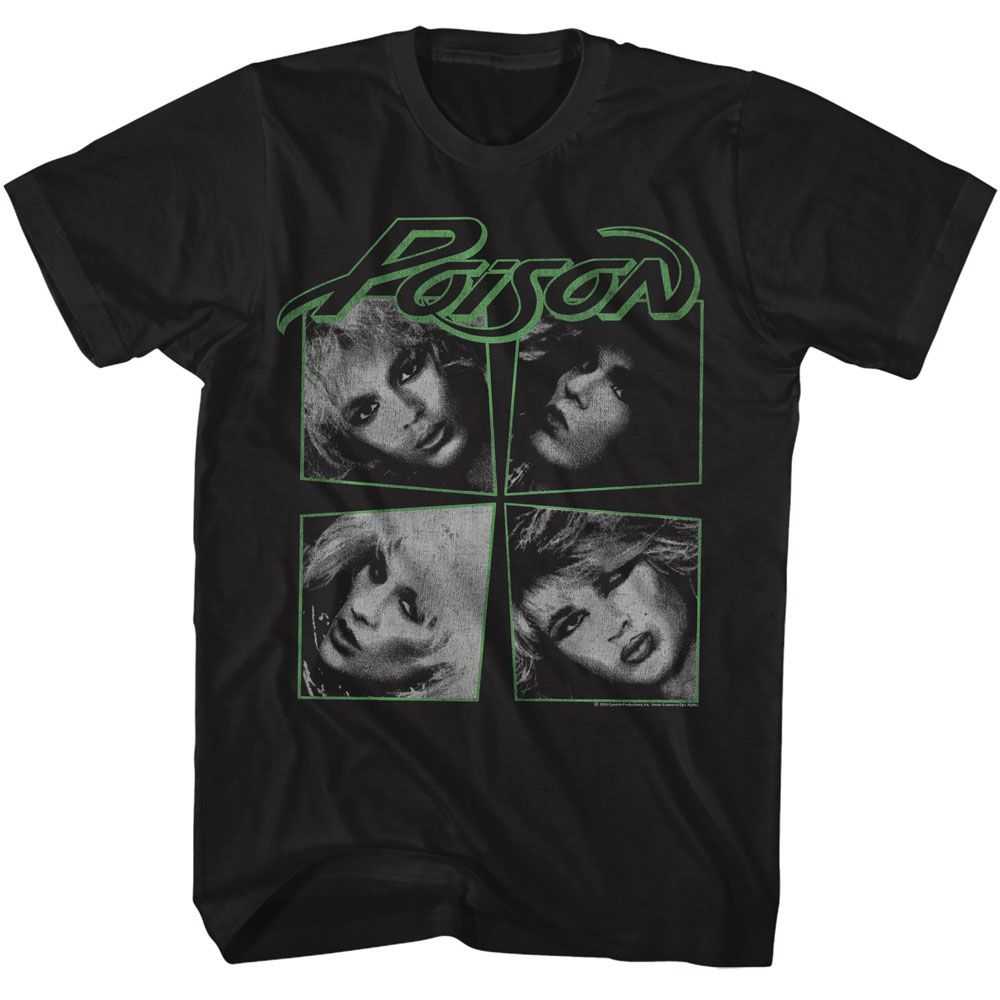 Poison - POISON I WANT ACTION FOUR PHOTOS Adult Shirt