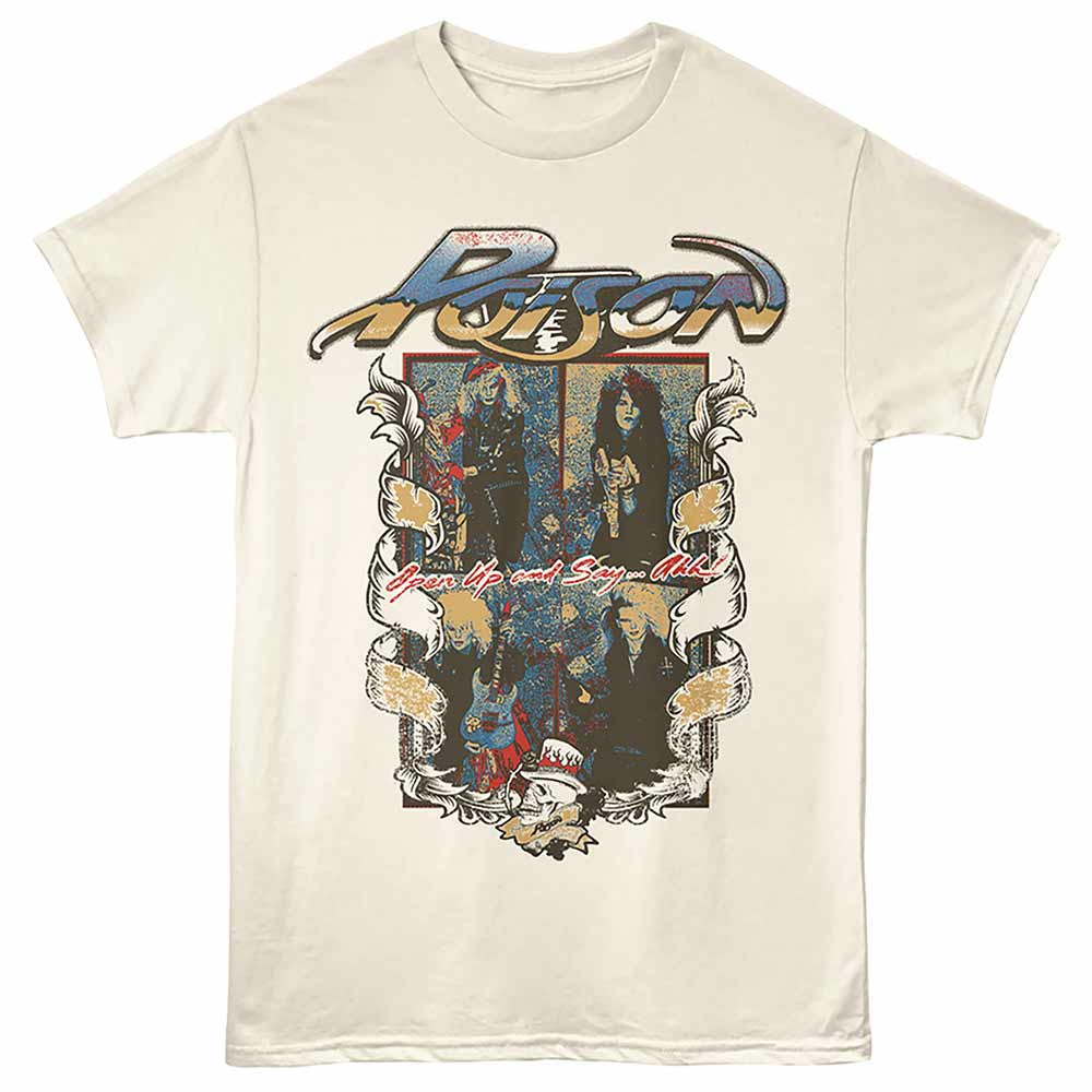 Poison - POISON SAY AHHH Adult Shirt