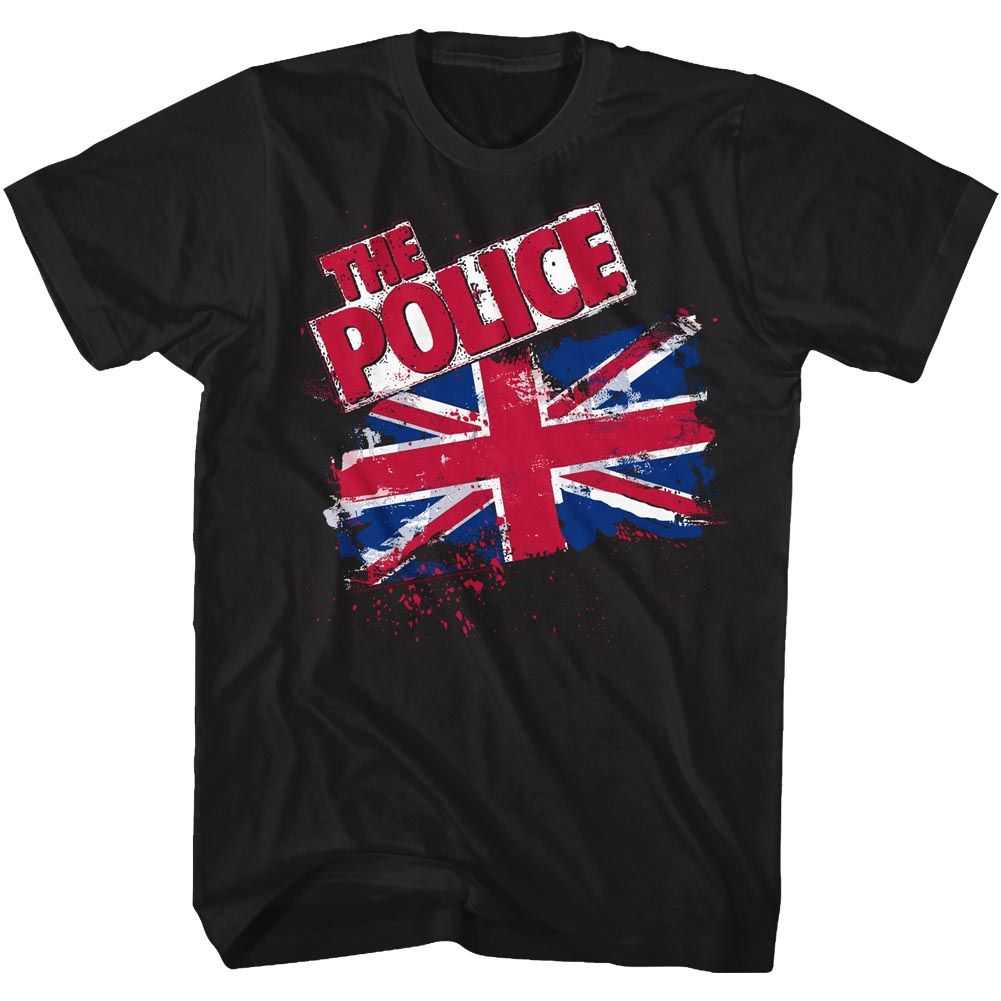 The Police - UNION JACK Adult Shirt