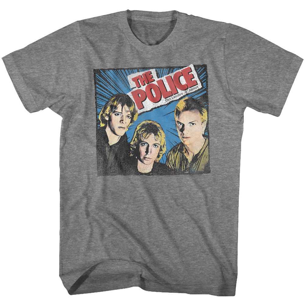The Police - COMIC-ISH Adult Shirt