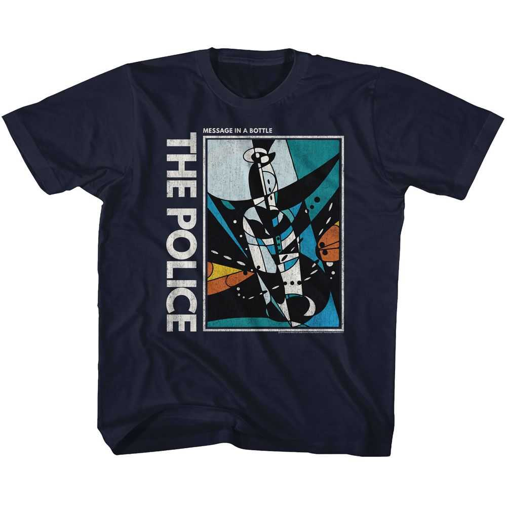 The Police - MESSAGE IN A BOTTLE Youth Shirt