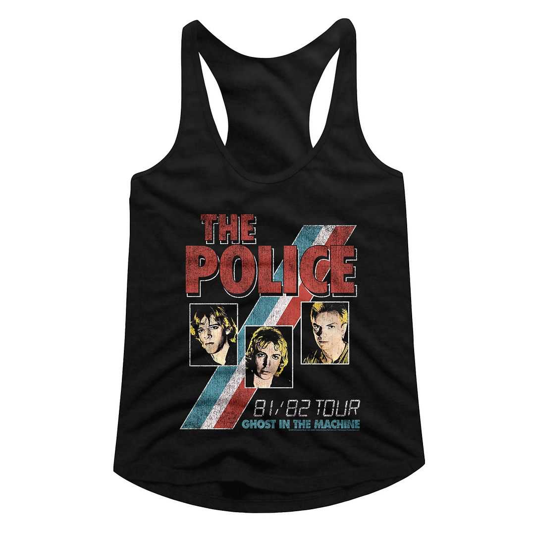 The Police - GHOST IN THE MACHINE Adult Shirt