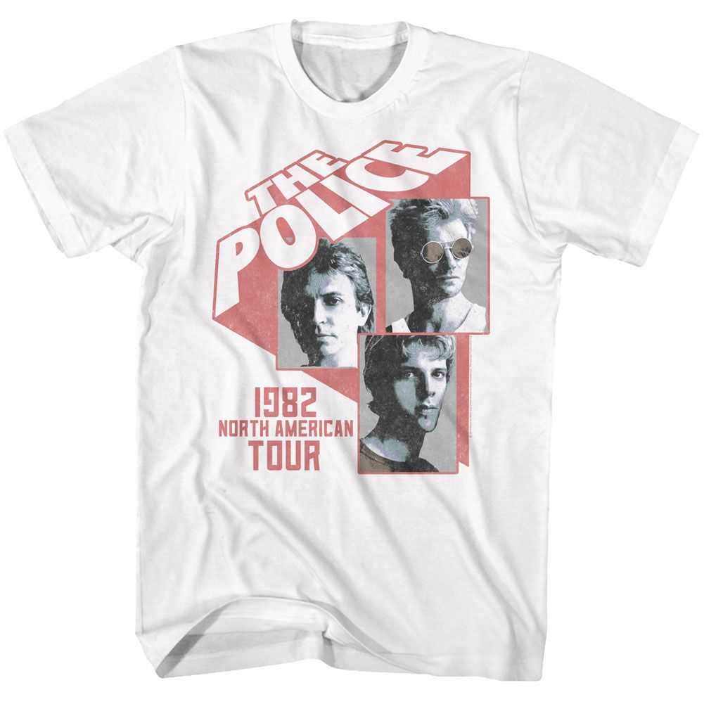 The Police - NA TOUR Adult Shirt
