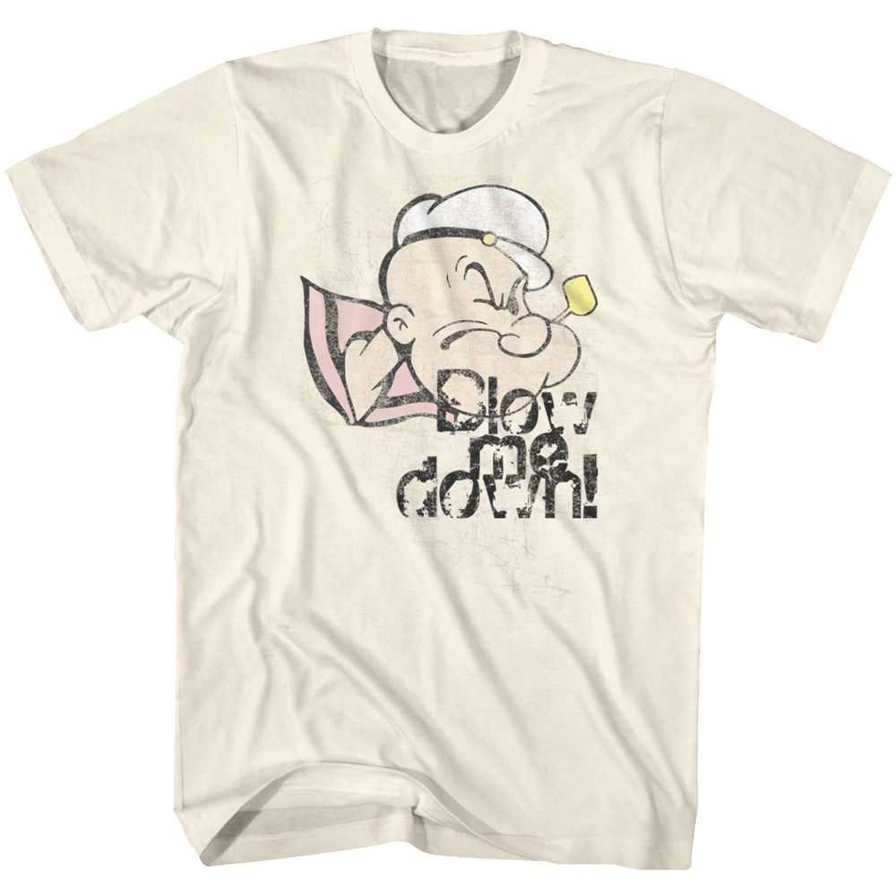 Popeye - BLOW ME DOWN Adult Shirt