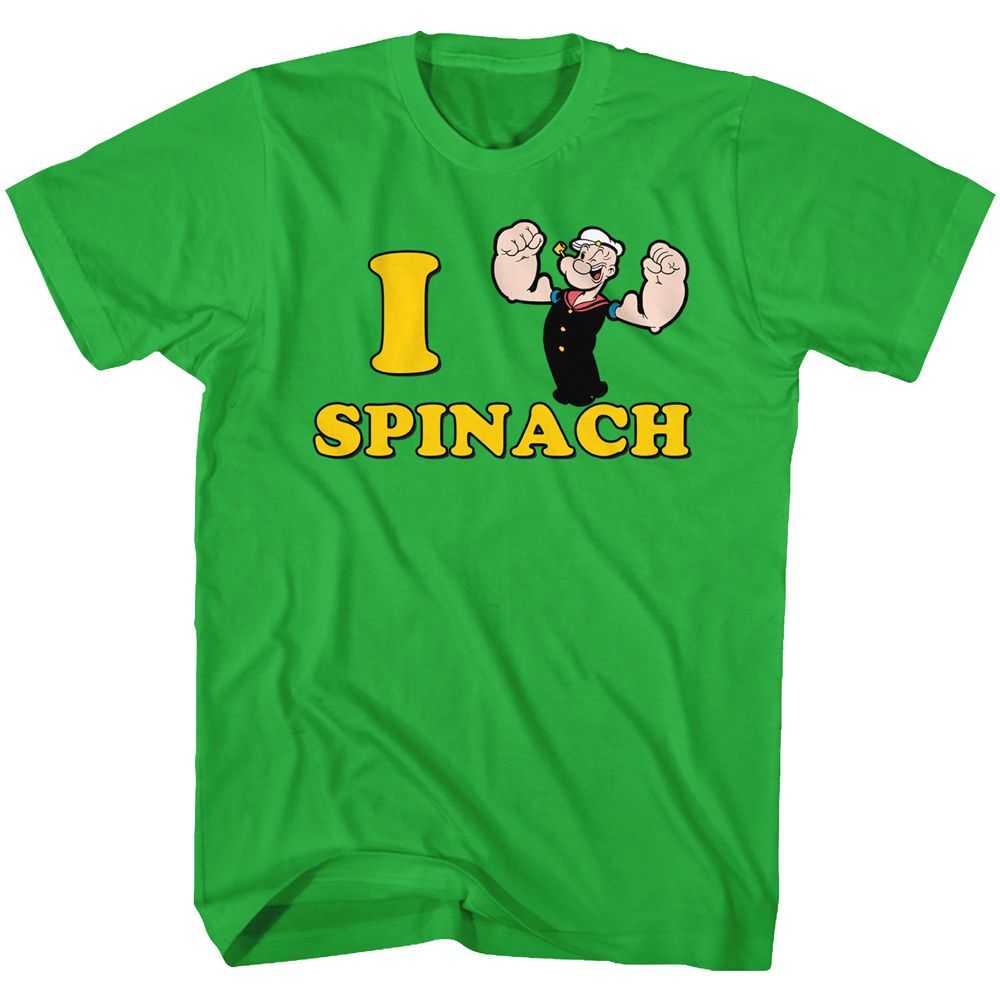 Popeye - I {3 SPINACH Adult Shirt