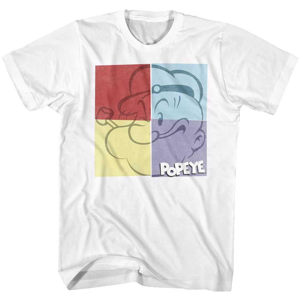 Popeye - POPEYE SQUARE Adult Shirt