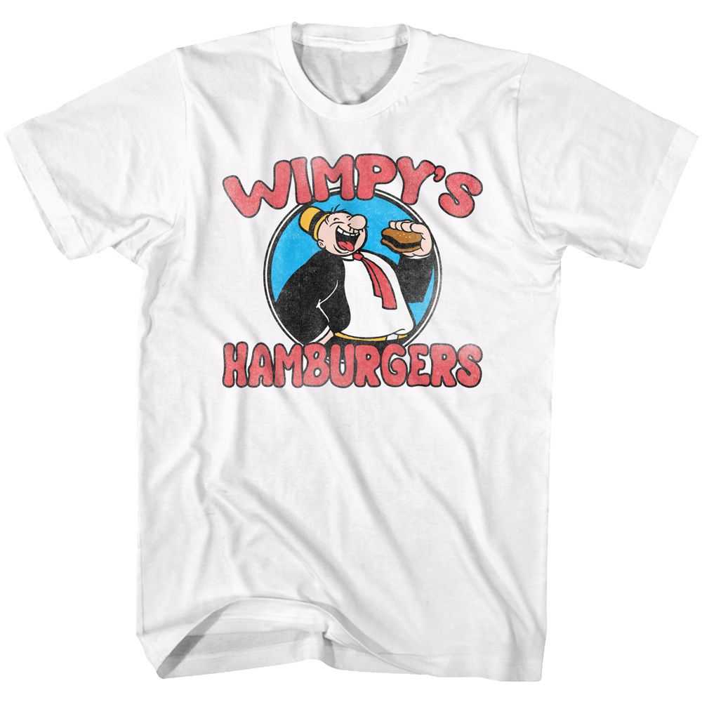 Popeye - WIMPYS BURGERS Adult Shirt