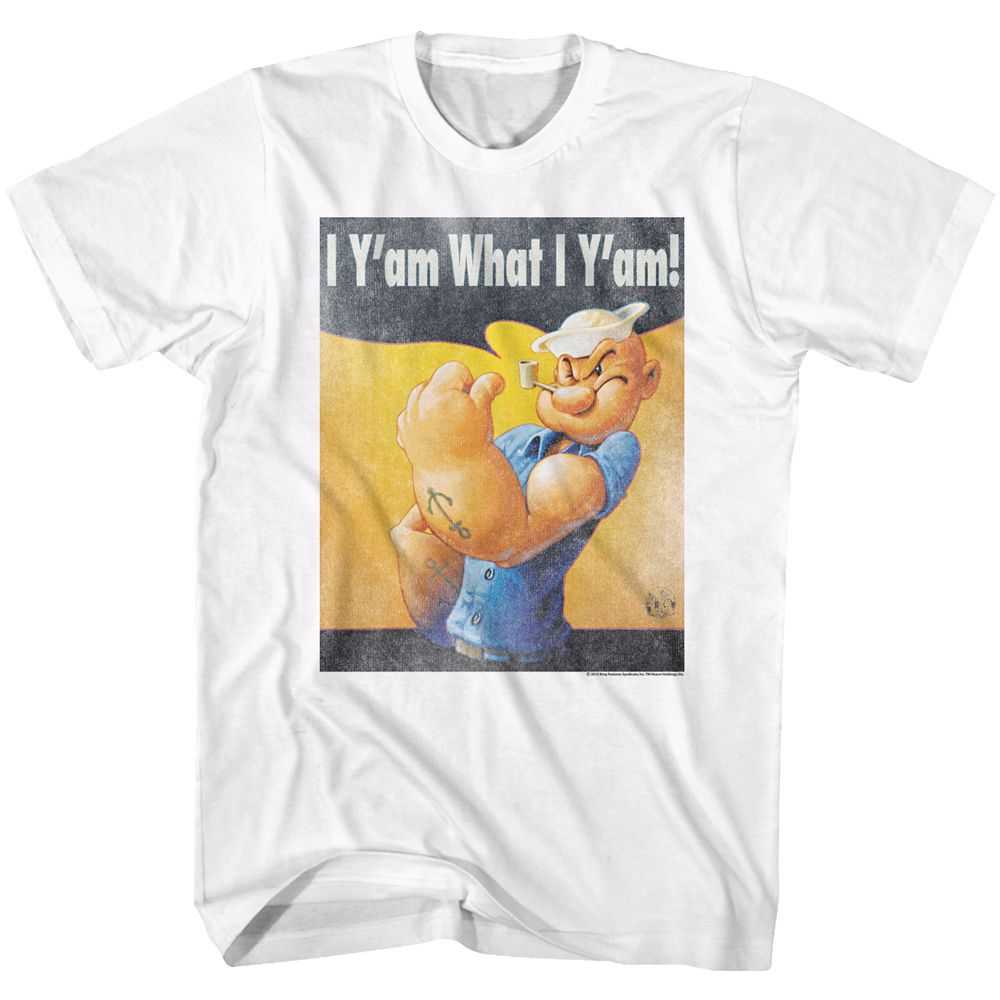 Popeye - GUESS WHAT Adult Shirt