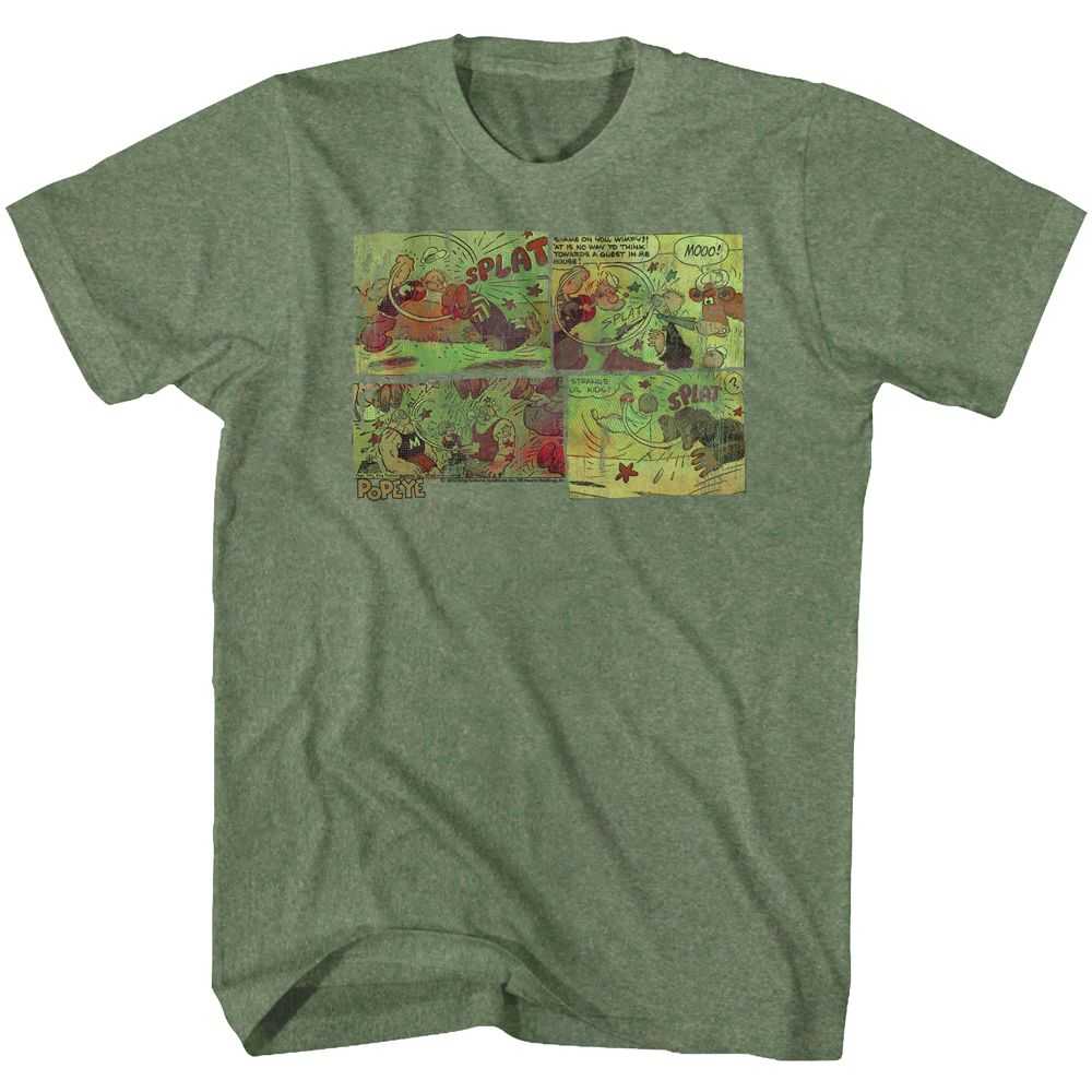Popeye - FIGHTIN AROUND THE WORLD Adult Shirt