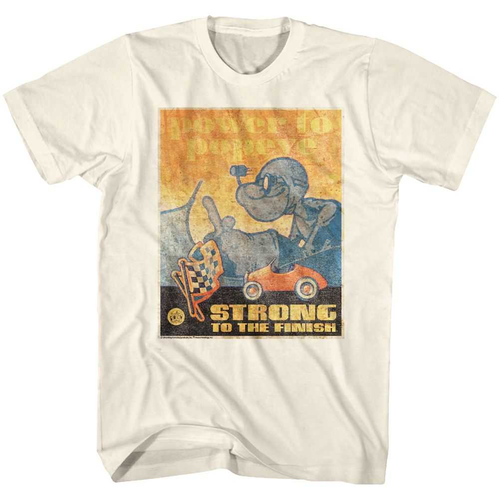 Popeye - POWER TO POPEYE Adult Shirt