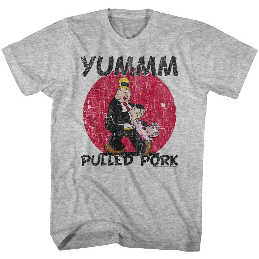 Popeye - PULLED PORK Adult Shirt