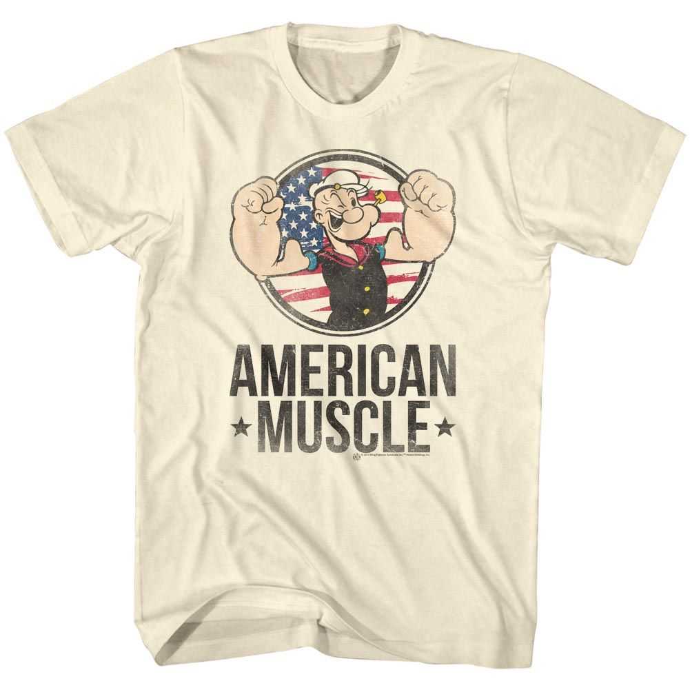 Popeye - MUSCLE Adult Shirt