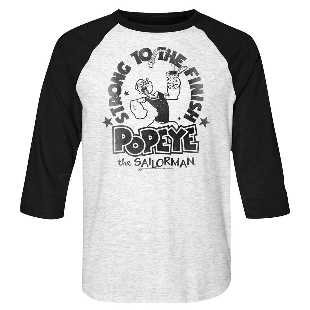 Popeye - STRONG FINISH Adult Shirt