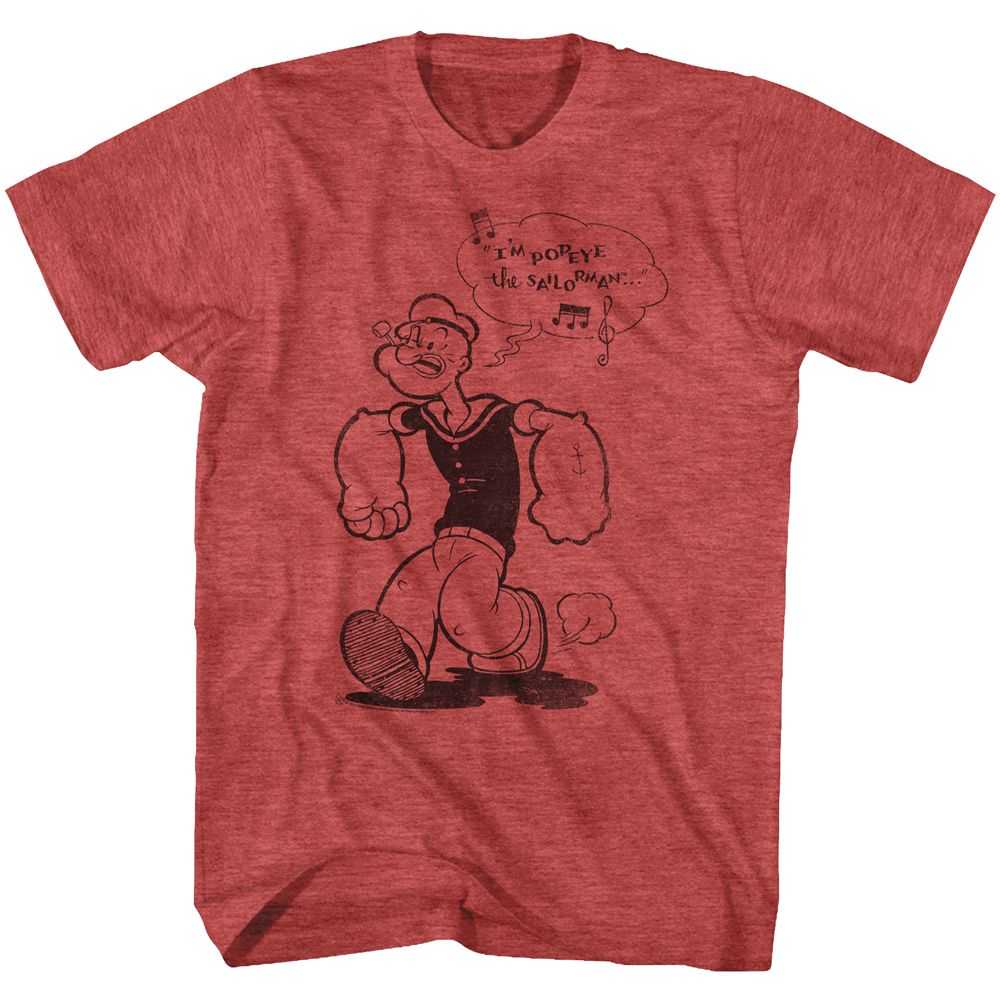 Popeye - SAILORMAN Adult Shirt