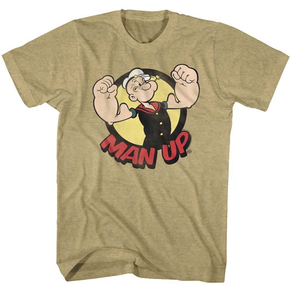 Popeye - MAN UP Adult Shirt
