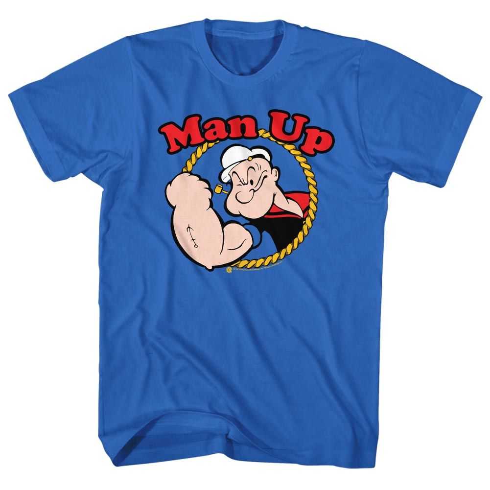 Popeye - MAN UP Adult Shirt