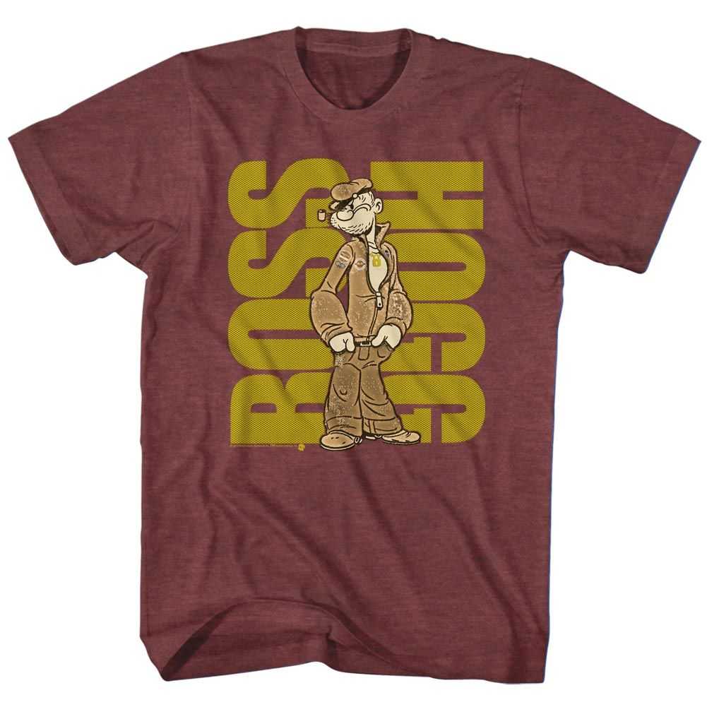 Popeye - POPEYE BOSS Adult Shirt