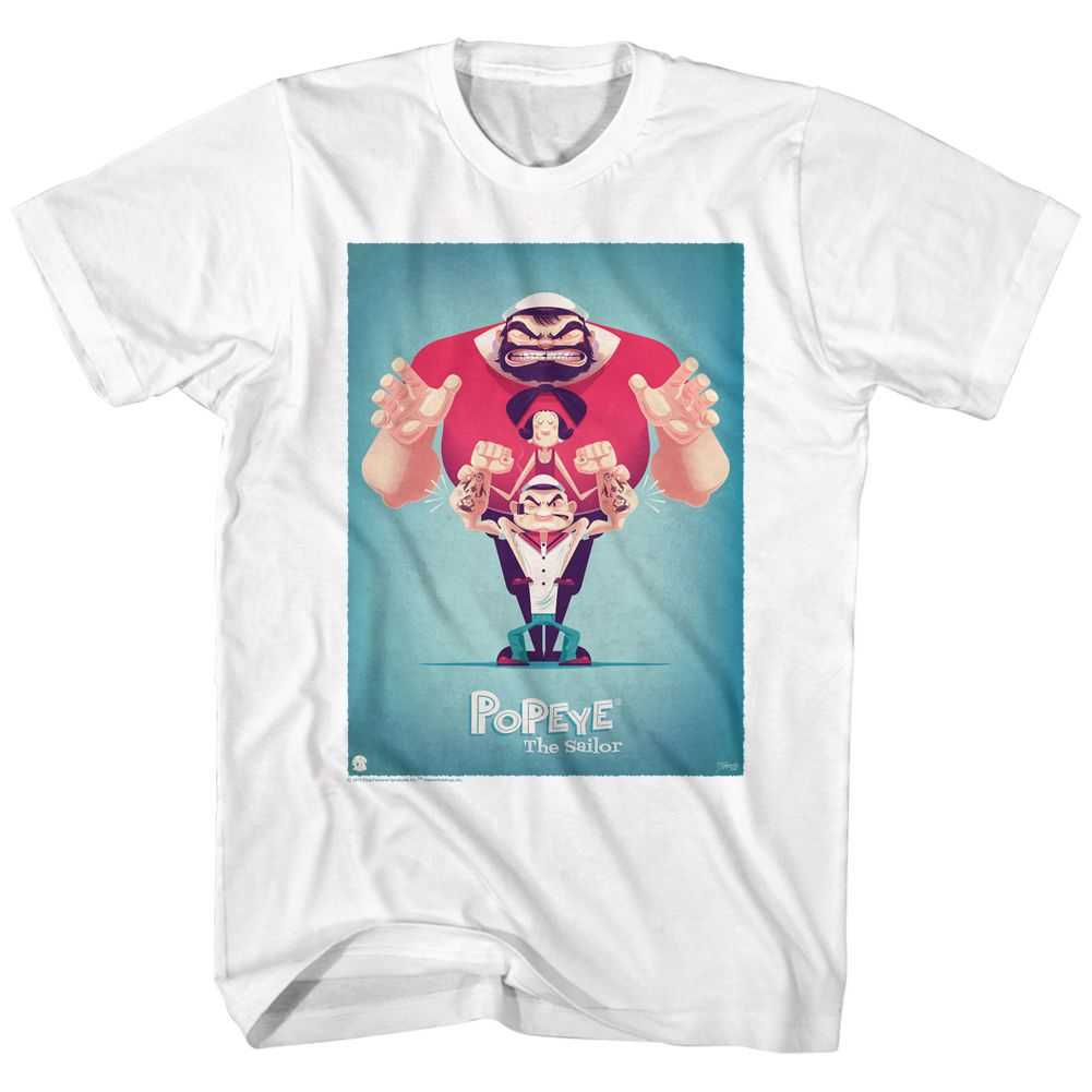 Popeye - POPEYE AND FRIENDS Adult Shirt