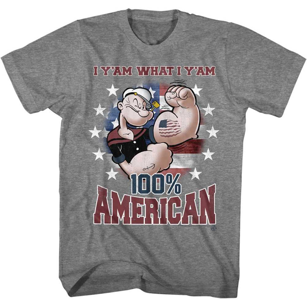 Popeye - YAM AMERICAN Adult Shirt