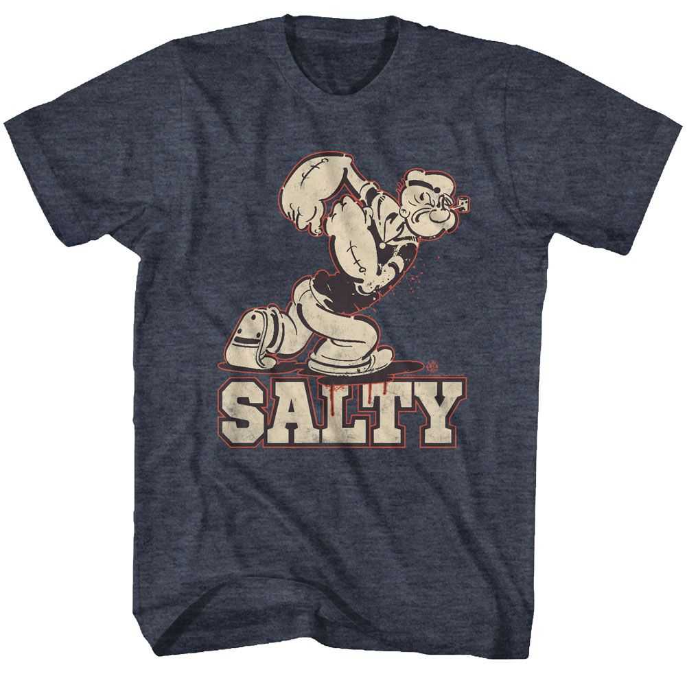 Popeye - SALTY Adult Shirt