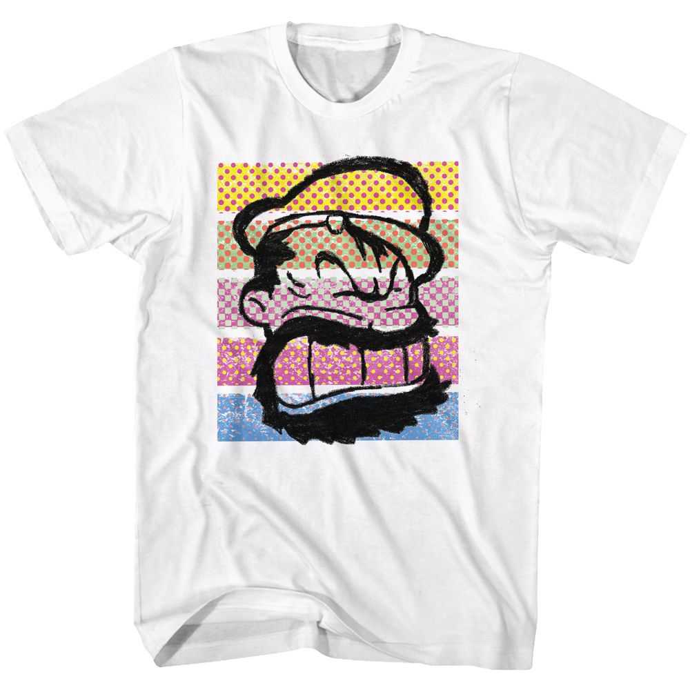 Popeye - BRUTUS COLOR STRIPES Adult Shirt