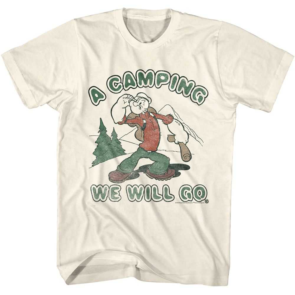 Popeye - A CAMPING Adult Shirt