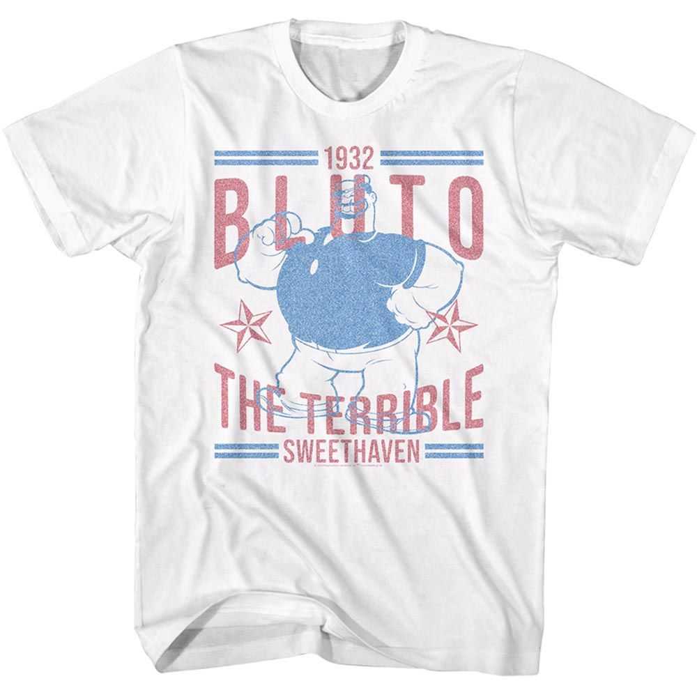 Popeye - POPEYE BLUTO THE TERRIBLE Adult Shirt