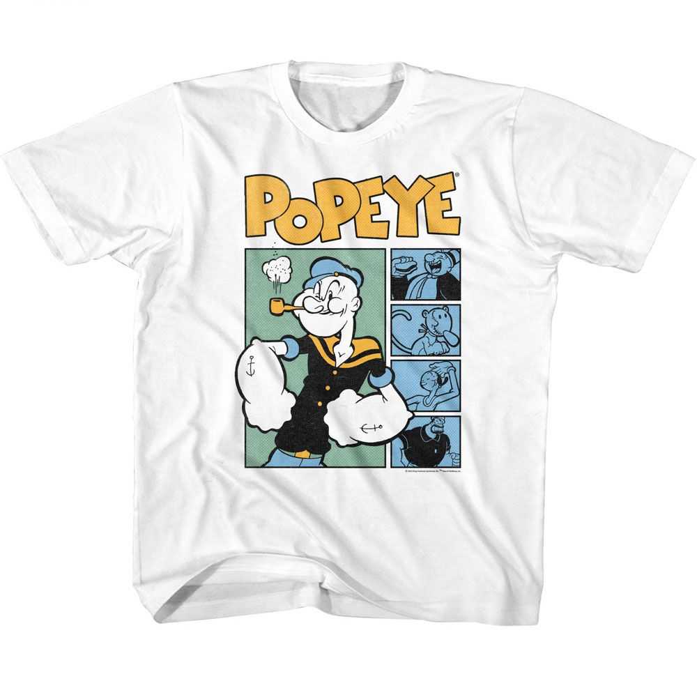 Popeye - POPEYE BOXES Youth Shirt