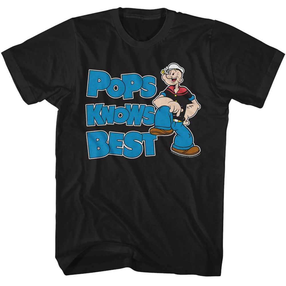Popeye - POPEYE POPS KNOWS BEST Adult Shirt