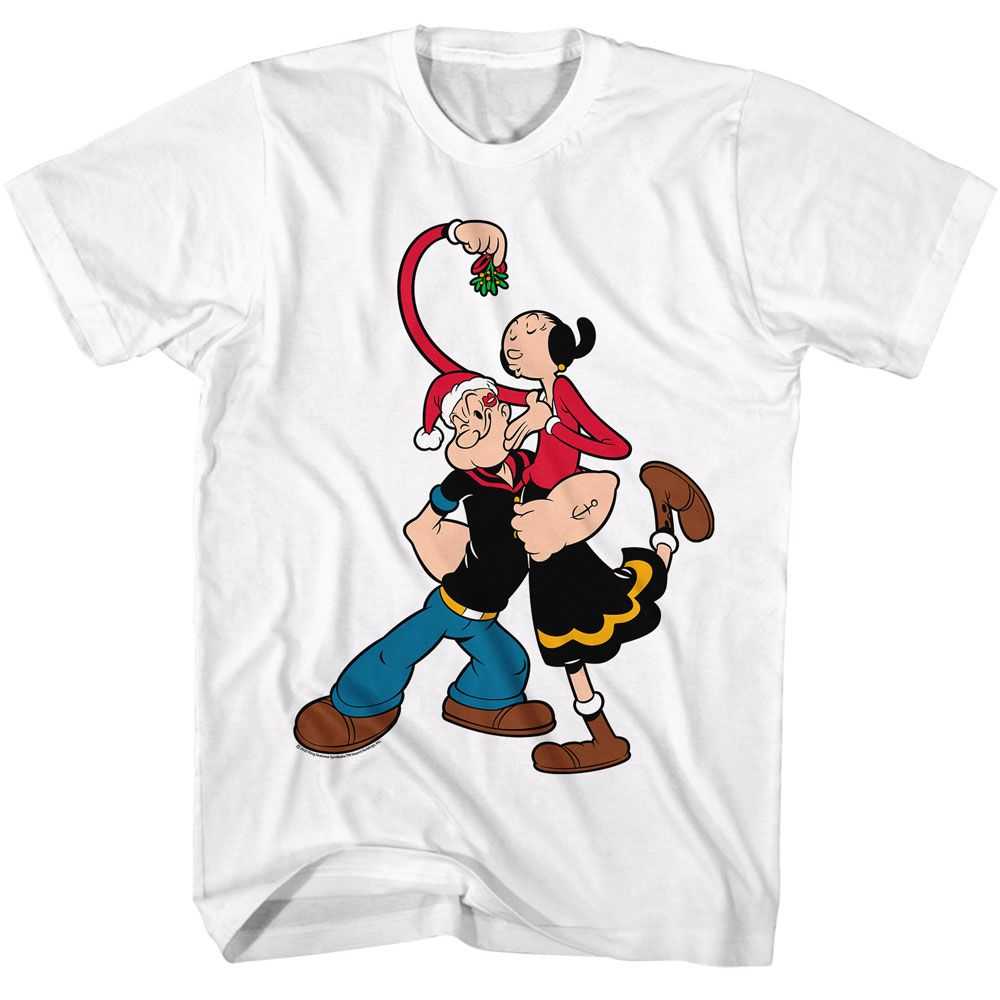 Popeye - POPEYE MISTLETOE Adult Shirt