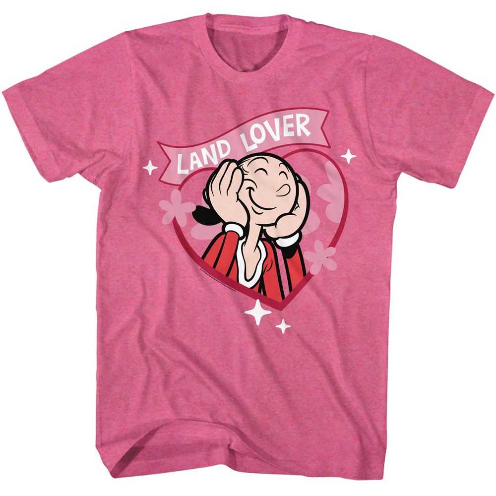 Popeye - POPEYE LAND LOVER Adult Shirt