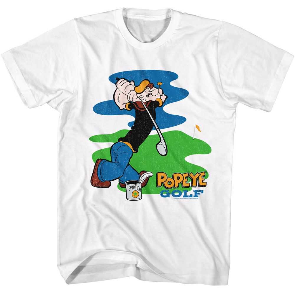 Popeye - POPEYE POP GOLF Adult Shirt