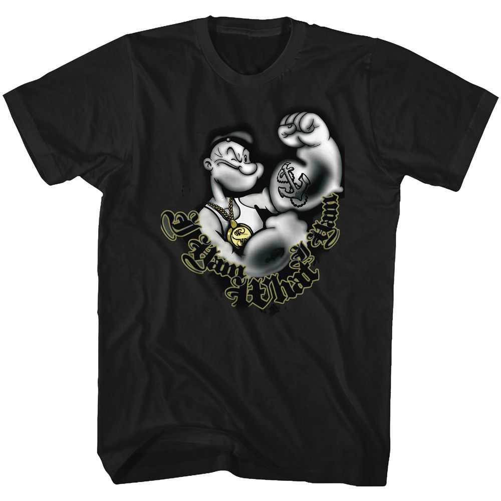 Popeye - I YAM Adult Shirt