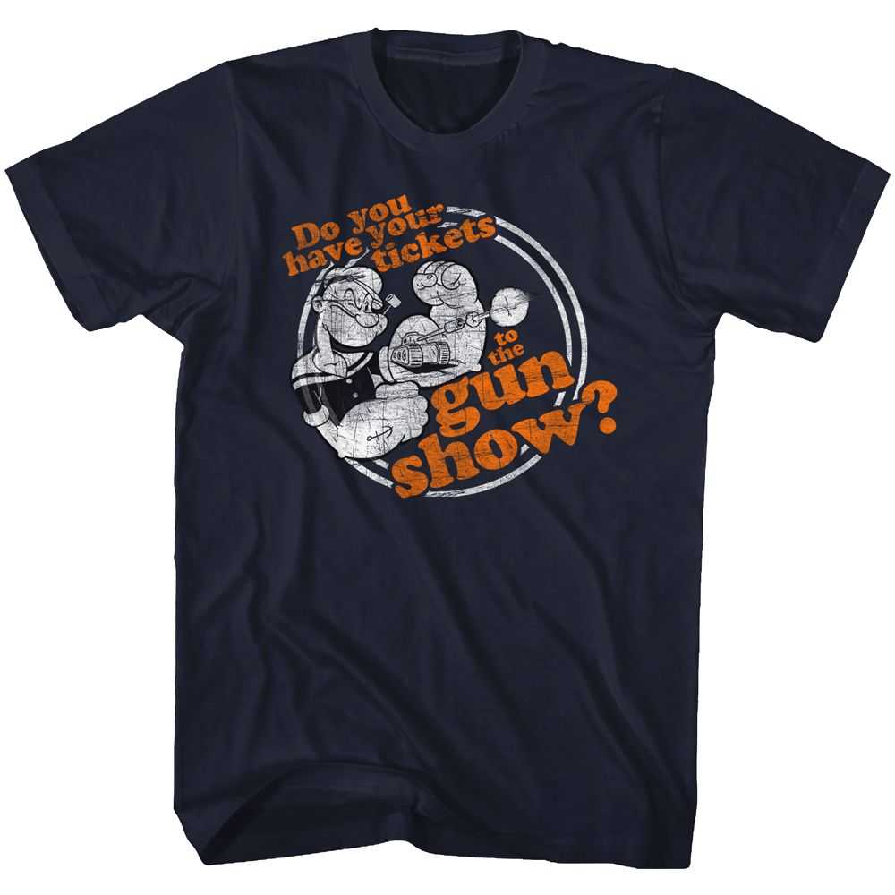 Popeye - GUN SHOW Adult Shirt