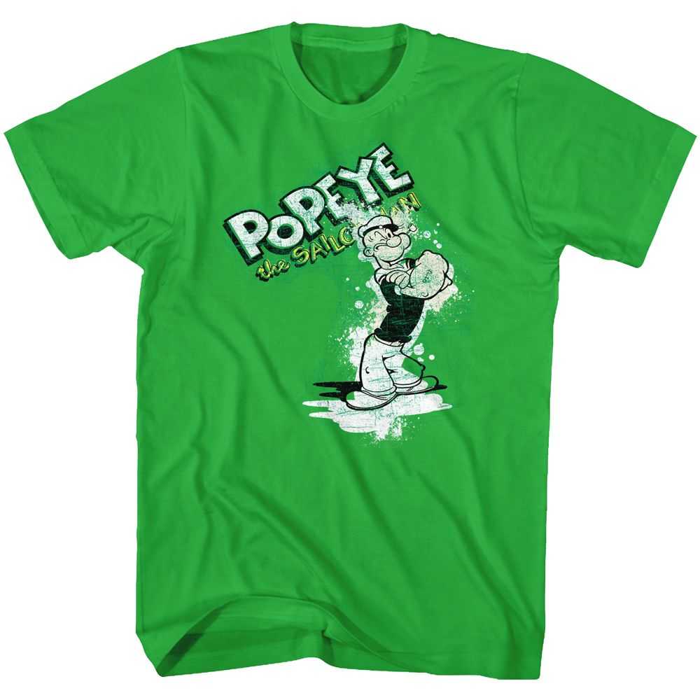 Popeye - POPEYE SPLAT Adult Shirt
