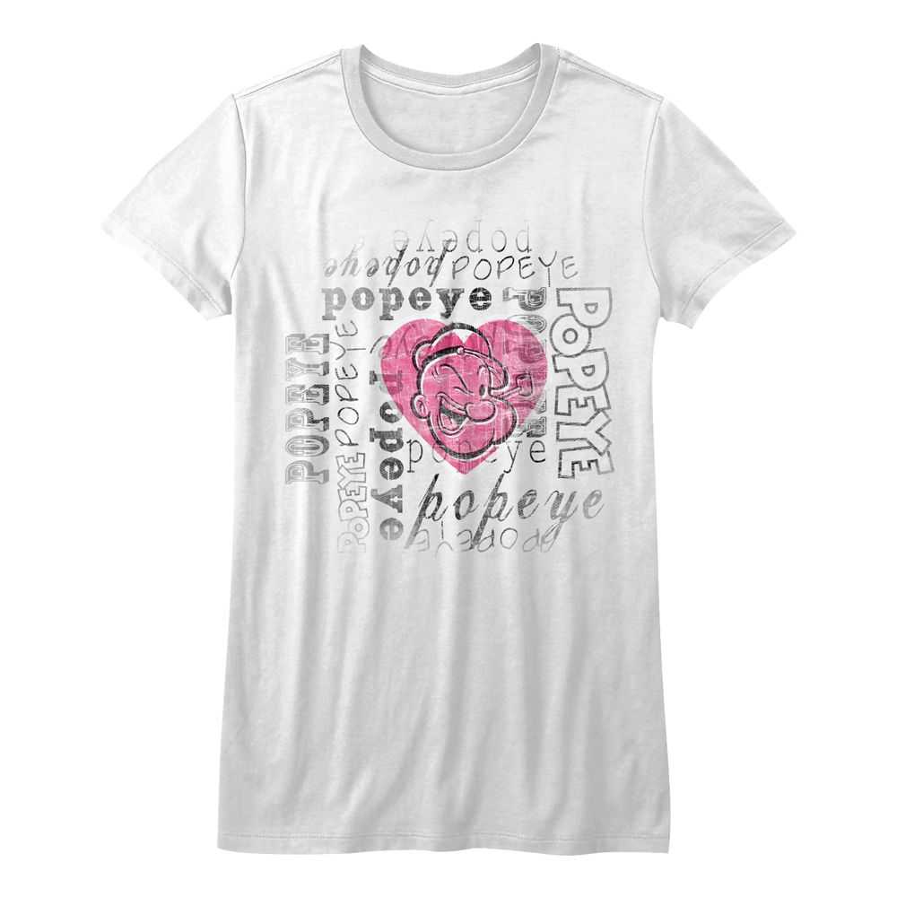 Popeye - I HEART POPEYE Adult Shirt