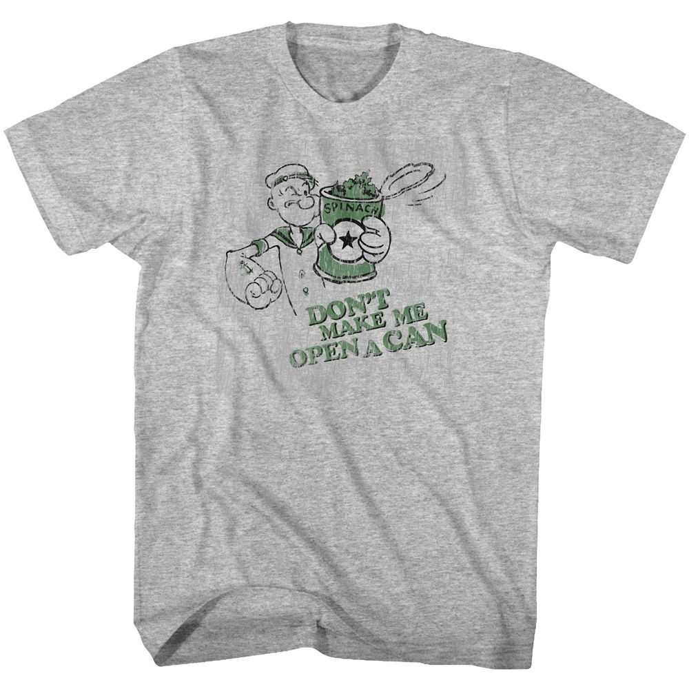 Popeye - OPEN A CAN Adult Shirt